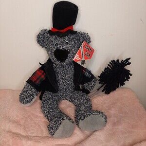 Sooty Sam Vtg 1995 Mary Meyer Plush Teddy Bear Chimney Sweep Stuffed Animal